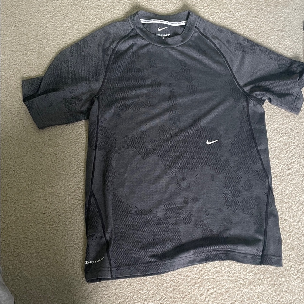 Nike Dark Gray Camo Performance Tee